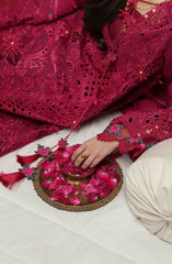 Mashriq Luxury By Bin Ilyas Unstitched Lawn Embroidered 3 Piece Suits - BNLML-3B- Summer Collection