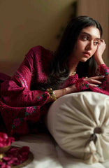 Mashriq Luxury By Bin Ilyas Unstitched Lawn Embroidered 3 Piece Suits - BNLML-3B- Summer Collection