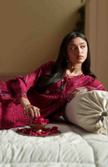 Mashriq Luxury By Bin Ilyas Unstitched Lawn Embroidered 3 Piece Suits - BNLML-3B- Summer Collection