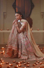 Mashriq Luxury By Bin Ilyas Unstitched Lawn Embroidered 3 Piece Suits - BNLML-5A- Summer Collection