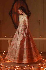Mashriq Luxury By Bin Ilyas Unstitched Lawn Embroidered 3 Piece Suits - BNLML-5A- Summer Collection