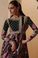 Mashriq Luxury By Bin Ilyas Unstitched Lawn Embroidered 3 Piece Suits - BNLML-5B- Summer Collection