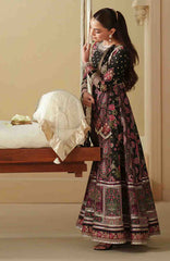 Mashriq Luxury By Bin Ilyas Unstitched Lawn Embroidered 3 Piece Suits - BNLML-5B- Summer Collection