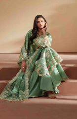 Mashriq Luxury By Bin Ilyas Unstitched Lawn Embroidered 3 Piece Suits - BNLML-7A- Summer Collection