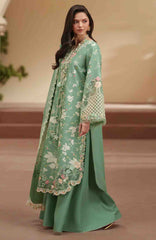 Mashriq Luxury By Bin Ilyas Unstitched Lawn Embroidered 3 Piece Suits - BNLML-7A- Summer Collection