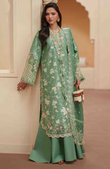 Mashriq Luxury By Bin Ilyas Unstitched Lawn Embroidered 3 Piece Suits - BNLML-7A- Summer Collection