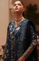 Mashriq Luxury By Bin Ilyas Unstitched Lawn Embroidered 3 Piece Suits - BNLML-7C- Summer Collection