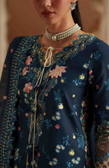 Mashriq Luxury By Bin Ilyas Unstitched Lawn Embroidered 3 Piece Suits - BNLML-7C- Summer Collection