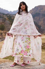 Meili By Zaha Unstitched Lawn Embroidered 3 Piece Suits -ZHMILXL-11A- Fen Yi- Summer Collection