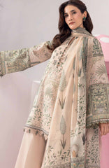 Mbasic by Maria B Unstitched Lawn Embroidered 3 Piece Suit - MBSCL-11A -  Summer Collection