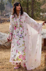 Meili By Zaha Unstitched Lawn Embroidered 3 Piece Suits -ZHMILXL-11A- Fen Yi- Summer Collection