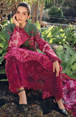 Mprints Safari Scape by Maria B Unstitched Lawn Embroidered 3 Piece Suit - MBMPSSL-11B - Summer Collection