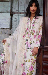 Meili By Zaha Unstitched Lawn Embroidered 3 Piece Suits -ZHMILXL-11B- Fen Yi- Summer Collection