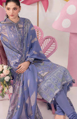 Mbasic by Maria B Unstitched Lawn Embroidered 3 Piece Suit - MBSCL-11B -  Summer Collection