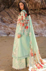 Summer Dream By Manara Unstitched Lawn Embroidered 3 Piece Suit - MNMSDRL-11- Marina-Summer Collection