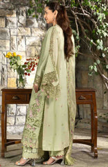 Luxury By Elaf Unstitched Lawn Embroidered 3 Piece Suit - ELFLXL-11- Spanish Muse - Summer Collection