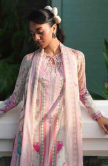 QPrints By Qalamkar Unstitched Lawn Printed 3 Piece Suit QLMQP26 Elara - 6A - Summer Collection