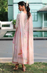 QPrints By Qalamkar Unstitched Lawn Printed 3 Piece Suit QLMQP26 Elara - 6A - Summer Collection