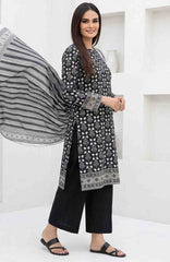Black & White by Regalia Textile Unstitched Lawn Printed 3 Piece Suit  - RGLBLWTLP -11  Summer Collection