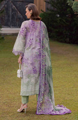 Gardenia By Nureh Unstitched Lawn Embroidered 3 Piece Suit - NRGRDL-05- Summer Collection