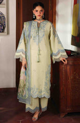 Lumina By Bin Ilyas Unstitched Lawn Embroidered 3 Piece Suit BNLYLMN-011 -  Summer Collection