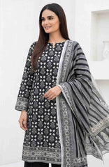 Black & White by Regalia Textile Unstitched Lawn Printed 3 Piece Suit  - RGLBLWTLP -11  Summer Collection