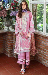 Belle Saison by Esmel Unstitched Lawn Embroidered 3 Piece Suit - ESLBLS-09-Elanor - Summer Collection