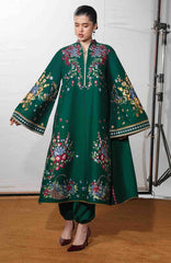 Jugnu by Hussain Rehar Unstitched Lawn Embroidered 3 Piece Suits- -JUGELXL-11-Bezan- Summer Collection