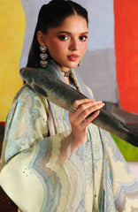 Lumina By Bin Ilyas Unstitched Lawn Embroidered 3 Piece Suit BNLYLMN-011 -  Summer Collection