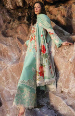 Summer Dream By Manara Unstitched Lawn Embroidered 3 Piece Suit - MNMSDRL-11- Marina-Summer Collection