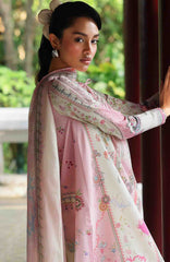 QPrints By Qalamkar Unstitched Lawn Printed 3 Piece Suit QLMQP26 Elara - 6A - Summer Collection