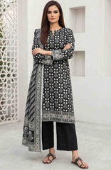 Black & White by Regalia Textile Unstitched Lawn Printed 3 Piece Suit  - RGLBLWTLP -11  Summer Collection