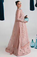 Festive Lawn By Qalamkar Unstitched Lawn Embroidered 3 Piece Suit  - QLMFSTL-11-Jina - Summer Collection