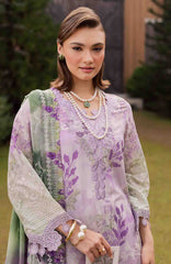 Gardenia By Nureh Unstitched Lawn Embroidered 3 Piece Suit - NRGRDL-05- Summer Collection