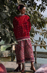 Kala Bagh By Hussain Rehar Unstitched Luxury Lawn Embroidered 3 Piece Suit - HRKBLXL-11- Nihdi- Summer Collection