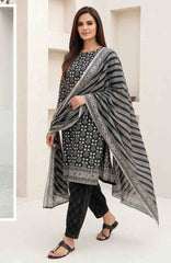 Black & White by Regalia Textile Unstitched Lawn Printed 3 Piece Suit  - RGLBLWTLP -11  Summer Collection