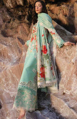 Summer Dream By Manara Unstitched Lawn Embroidered 3 Piece Suit - MNMSDRL-11- Marina-Summer Collection