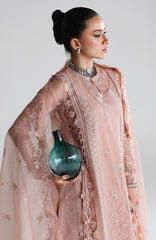 Festive Lawn By Qalamkar Unstitched Lawn Embroidered 3 Piece Suit  - QLMFSTL-11-Jina - Summer Collection