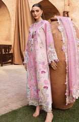 Breeze by  Saira Shakira Unstitched Lawn Embroidered 3 Piece Suits -SRSKBLXL-7A- Faye- Summer Collection