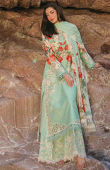 Summer Dream By Manara Unstitched Lawn Embroidered 3 Piece Suit - MNMSDRL-11- Marina-Summer Collection