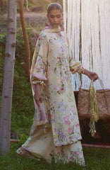 Meili By Zaha Unstitched Lawn Embroidered 3 Piece Suits -ZHMILXL-12B- Jia- Summer Collection