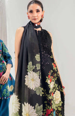 Mbasic by Maria B Unstitched Lawn Embroidered 3 Piece Suit - MBSCL-12B -  Summer Collection