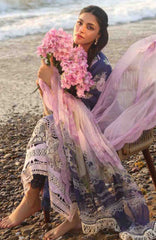 Summer Dream By Manara Unstitched Lawn Embroidered 3 Piece Suit - MNMSDRL-12- Serenity-Summer Collection