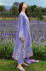 The Secret Garden - Hemline By Mushq Unstitched Lawn  Embroidered 3 Piece Suit MQHMSGL - 02- Daisy Reverie -  Summer Collection