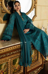 Carnation By Rang Rasiya  Unstitched  Lawn Embroidered 3 Piece Suit RRCRTL-12- Liaro- Summer Collection