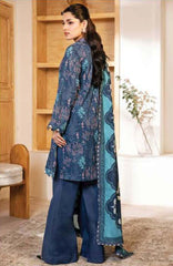 M Basic Elaheh By Maria B Unstitched Lawn  Printed  3 Piece Suit - MBSCELPL012 - Summer Collection