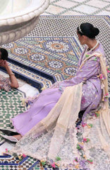 Reine Luxury By Republic Unstitched Lawn Embroidered 3 Piece Suits- RPRLXL-5B-Licci- Summer Collection