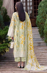 Gardenia By Nureh Unstitched Lawn Embroidered 3 Piece Suit - NRGRDL-06- Summer Collection