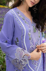 The Secret Garden - Hemline By Mushq Unstitched Lawn  Embroidered 3 Piece Suit MQHMSGL - 02- Daisy Reverie -  Summer Collection