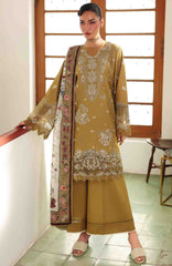 Lumina By Bin Ilyas Unstitched Lawn Embroidered 3 Piece Suit BNLYLMN-012 -  Summer Collection